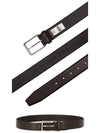 Logo Leather Belt Dark Brown - HUGO BOSS - BALAAN 4