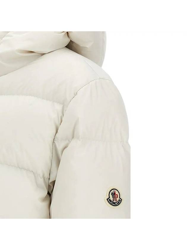 Ebre Ebre logo down padded jacket white - MONCLER - BALAAN 5