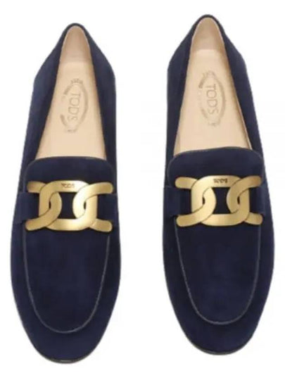 Women's Kate Suede Loafers Blue - TOD'S - BALAAN 2