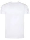 Cyclist Painting Cotton Short Sleeve T-Shirt White - PAUL SMITH - BALAAN 3