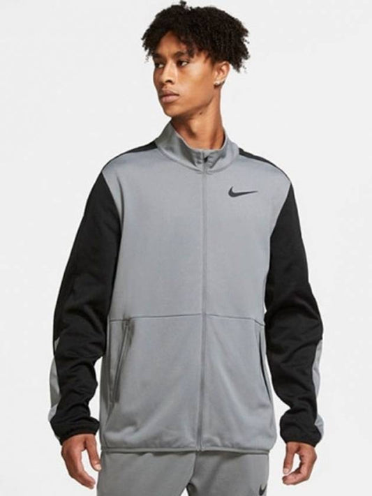 01CU4948084Epic Knit Training JacketGray Black - NIKE - BALAAN 1