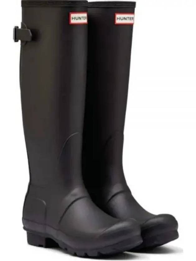 Original Tall Adjustable Wellington Rain Boots Black - HUNTER - BALAAN 2