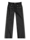 Nylon Straight Pants Black - GUCCI - BALAAN 2