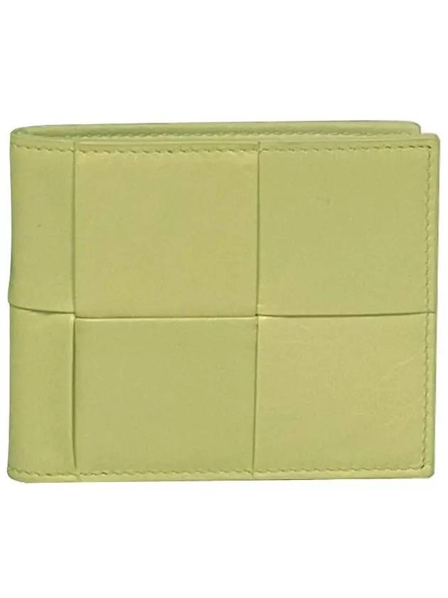 Intrecciato Maxi Cassette Half Wallet Lemon Washed - BOTTEGA VENETA - BALAAN 2