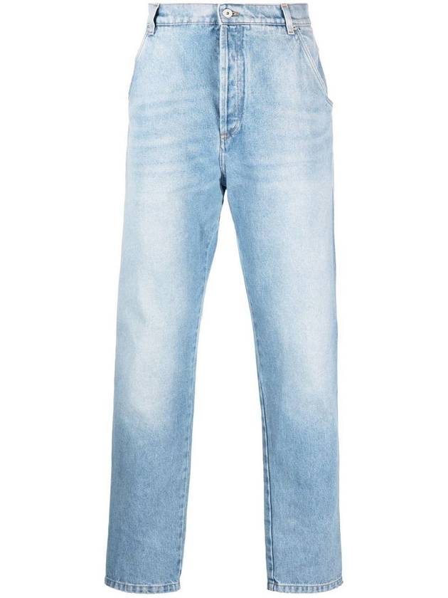 Fade Denim Jeans Blue - BALMAIN - BALAAN 2