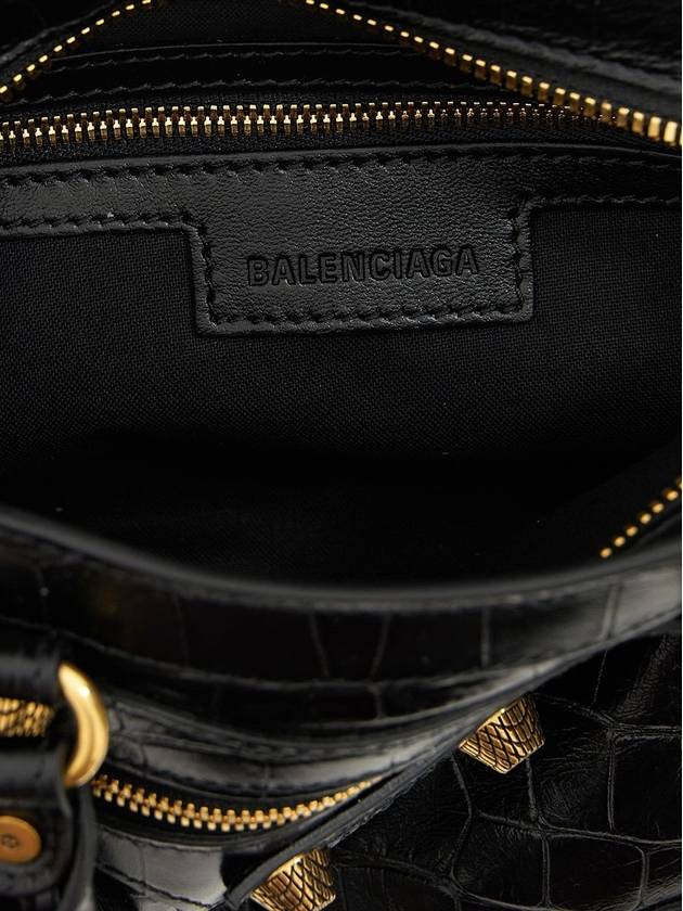 Neo Cagole Medium Leather Tote Bag Black - BALENCIAGA - BALAAN 8