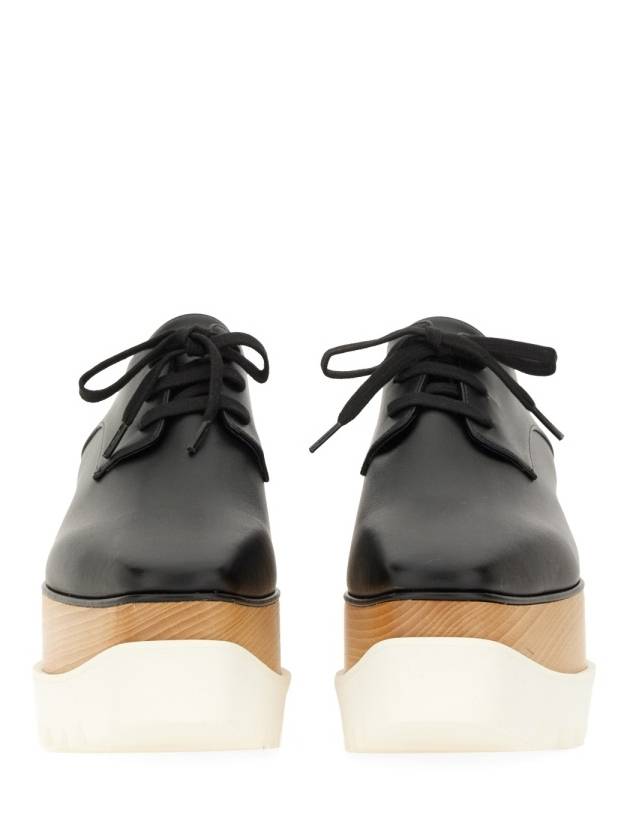 Wooden Platform Oxford Black - STELLA MCCARTNEY - BALAAN 2