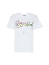 Love Print Cotton Short Sleeve T-Shirt White - GANNI - BALAAN 2