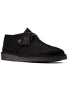 Desert Trek Suede Loafer Black - CLARKS - BALAAN 3