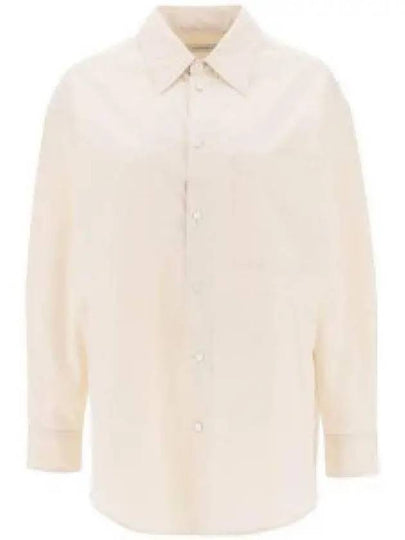 Poplin Oversized Shirt Light Cream - LEMAIRE - BALAAN 2