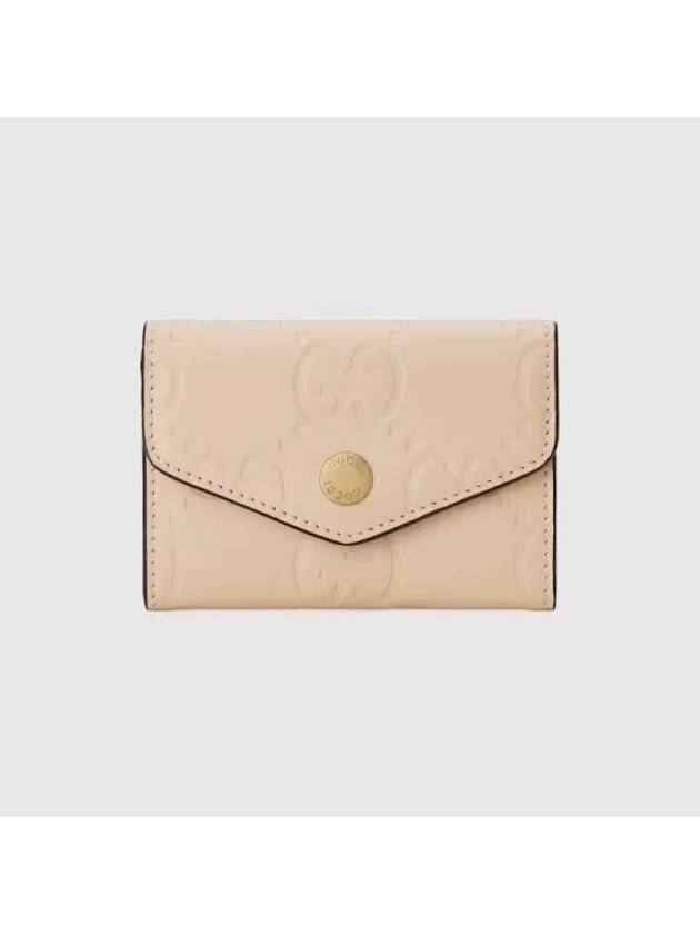 GG Card Wallet Light Beige - GUCCI - BALAAN 1