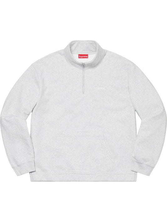 Cross Half Zip Sweatshirt Gray - SUPREME - BALAAN 2