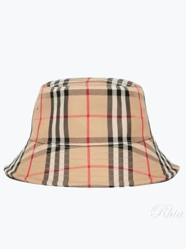 Vintage Check Technical Bucket Hat Beige - BURBERRY - BALAAN 2