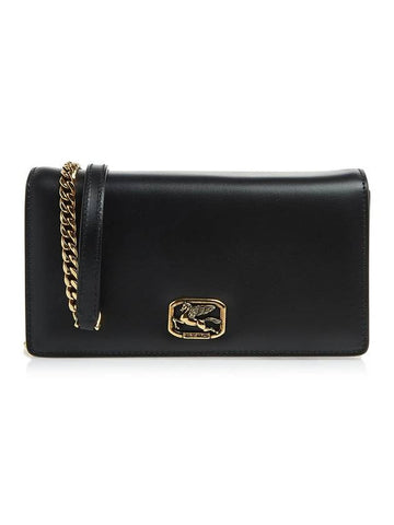 Women's Pegasus Shoulder Bag Black - ETRO - BALAAN 1