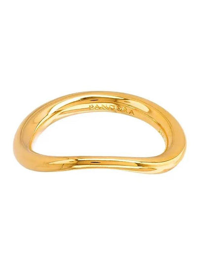 Organically Shaped Band Ring Gold - PANDORA - BALAAN 2