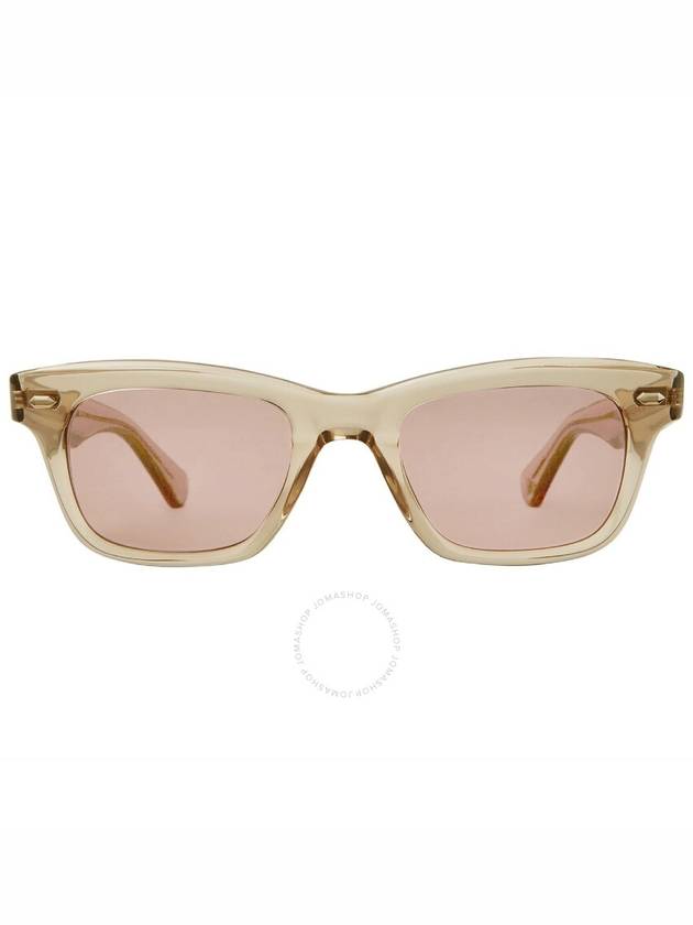 Garrett Leight GROVE SUN Bordeaux Rectangular Sunglasses 2143 BRE/BOR 48 - GARRETT LEIGHT - BALAAN 1