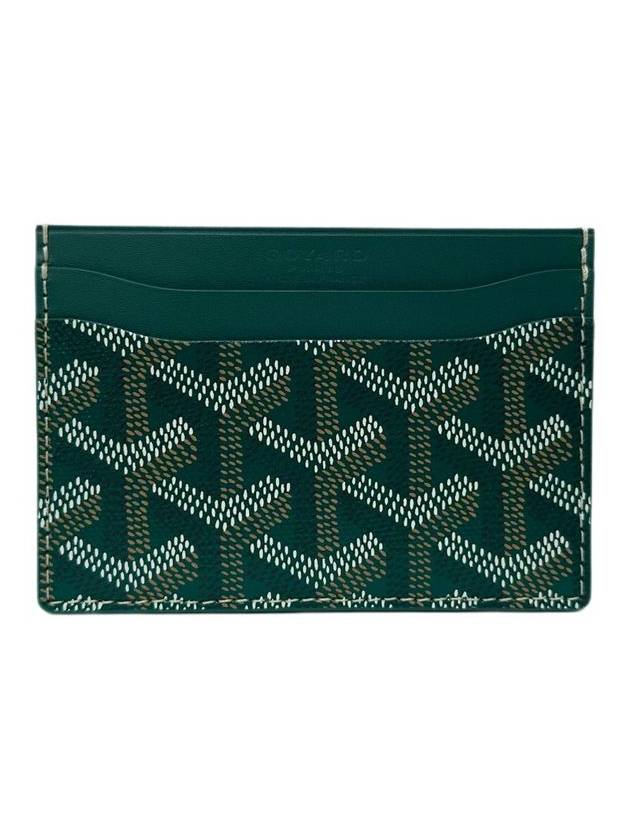 Saint Sulpice Card Wallet Green STSULPPMLTY09 - GOYARD - BALAAN 2