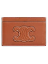 Coeur Triomphe Card Wallet Tan - CELINE - BALAAN 1