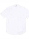 Oxford Short Sleeve Shirt White - THOM BROWNE - BALAAN.