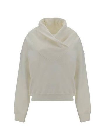 hooded sweatshirt 803146Y36SW 9538 WHITE - SAINT LAURENT - BALAAN 1