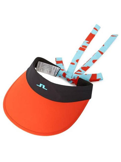 Women's Vilma Big Visor Orange Black - J.LINDEBERG - BALAAN 2