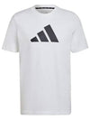 M FI 3BAR Short Sleeve HC3476 White R - ADIDAS - BALAAN 3