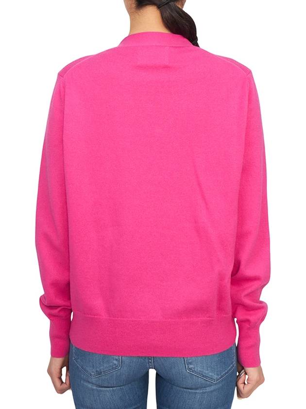 Karin Cotton Cardigan Pink - ISABEL MARANT ETOILE - BALAAN 4