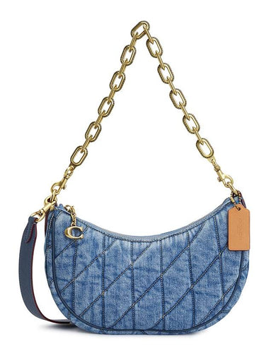 Women s Chain Shoulder Bag CR679 B4 INDIGO - COACH - BALAAN 1