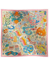 Splash Park Double Face Reversible Scarf 90 H903806S 01 - HERMES - BALAAN 3