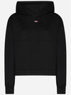 F-Jaral D Patch Oversized Hoodie Black - DIESEL - BALAAN 2