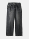 DPT 003 Damaged washed denim pants black - INDUST - BALAAN 6