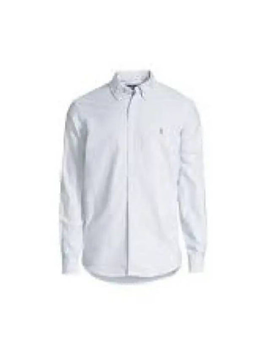 Savings Slim Fit Oxford Sports Shirt Blue 1286049 - POLO RALPH LAUREN - BALAAN 1