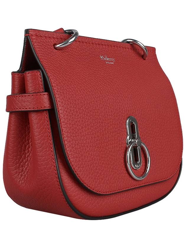 Amberley Small Satchel Cross Bag Red - MULBERRY - BALAAN 5