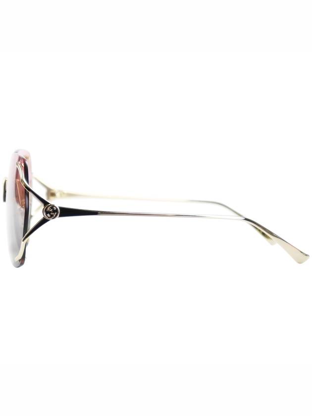 Eyewear Rimless Metal Sunglasses Pink - GUCCI - BALAAN 4