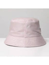 Re-Nylon Triangle Logo Bucket Hat Alabaster Pink - PRADA - BALAAN 4