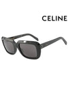 Eyewear Rectangular Acetate Sunglasses Black - CELINE - BALAAN 3