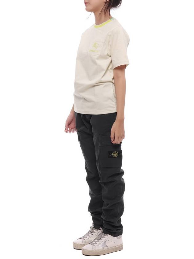 Kids T Shirt 8079784 A4802 Beige - BURBERRY - BALAAN 5