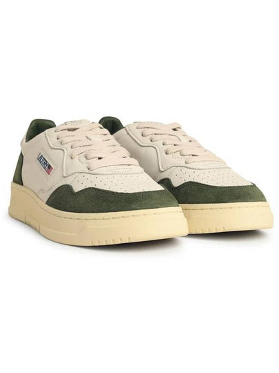 Autry 'Medialist' Green Suede Sneakers - AUTRY - BALAAN 2