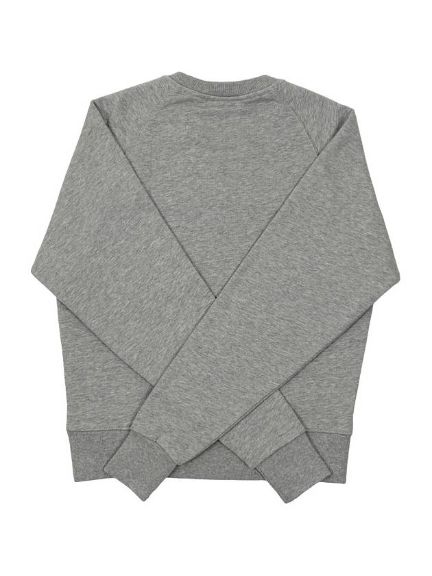 Tricolor Fox Patch Adjusted Sweatshirt Gray - MAISON KITSUNE - BALAAN 3