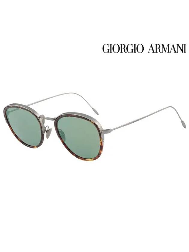 Sunglasses AR6068 3003 6R Round Metal Men Women - GIORGIO ARMANI - BALAAN 2