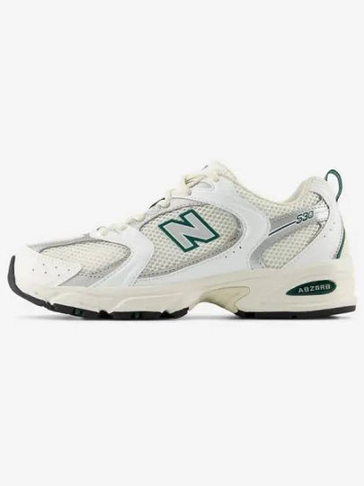 530 Low Top Sneakers Green White - NEW BALANCE - BALAAN 2