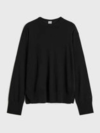 Crew neck silk cashmere knit - TOTEME - BALAAN 1