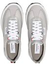 Men's Heavy Athletic Mesh Tech Runner Low Top Sneakers Grey - THOM BROWNE - BALAAN 5