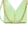 Mini Cut Out Leather Shoulder Bag Green - GIVENCHY - BALAAN 9