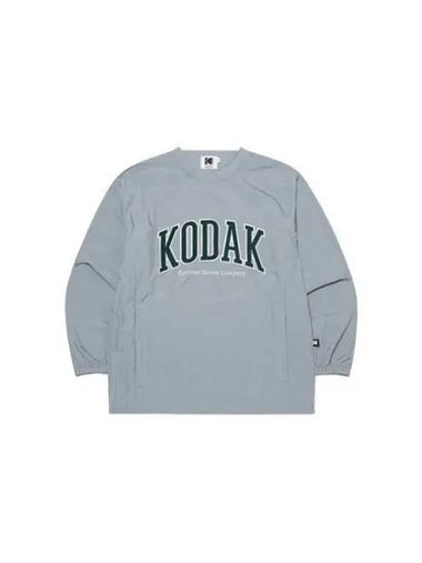 KODAK Apparel Essential Wording Logo Piste Sweatshirt GRAY - KODO - BALAAN 1