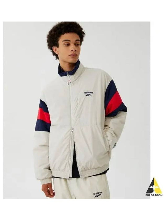 Union Jack padded jacket ivory - REEBOK - BALAAN 1