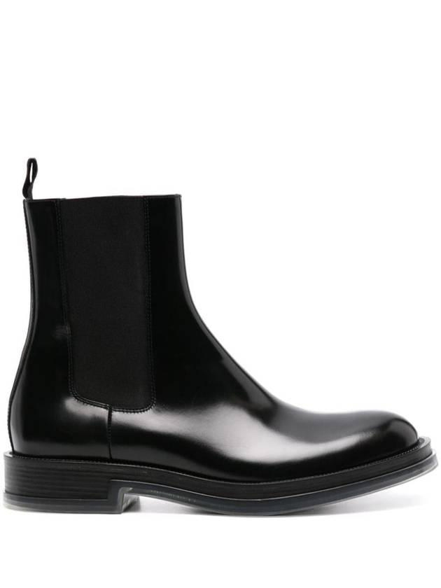 Float Transparent Sole Chelsea Boots Black - ALEXANDER MCQUEEN - BALAAN 2