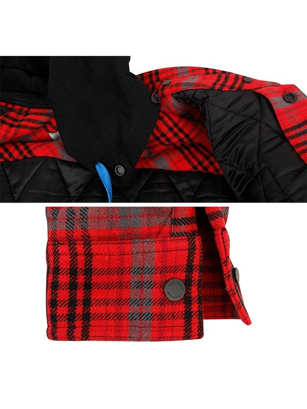 flannel overshirt jacket red - OFF WHITE - BALAAN 8