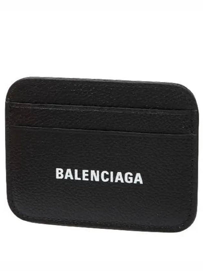 Cash Logo 2 Fold Card Wallet Black - BALENCIAGA - BALAAN 2