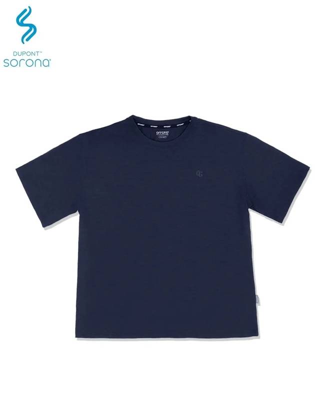 basic logo short sleeve t-shirt navy - OFFGRID - BALAAN 3